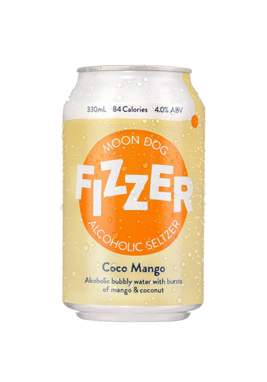 Moon Dog Fizzer Seltzer Coco Mango 330ml