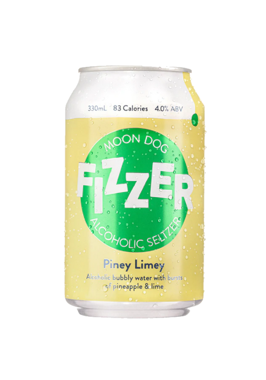 Moon Dog Fizzer Seltzer Piney Limey 330ml