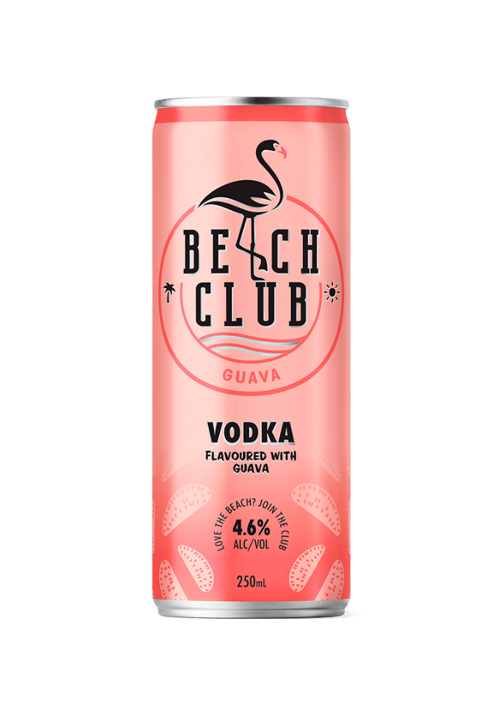 Beach Club Vodka Guava 250ml Can