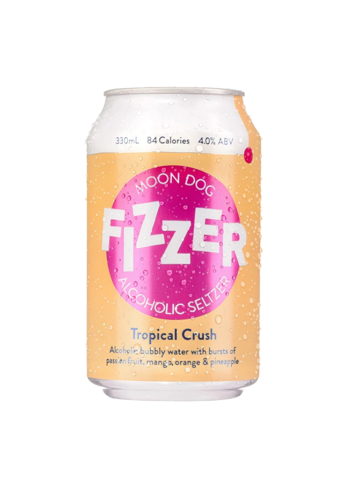 Moon Dog Fizzer Seltzer Tropical Crush 330ml
