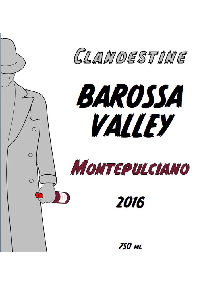 CLANDESTINE Barossa Valley Montepulciano