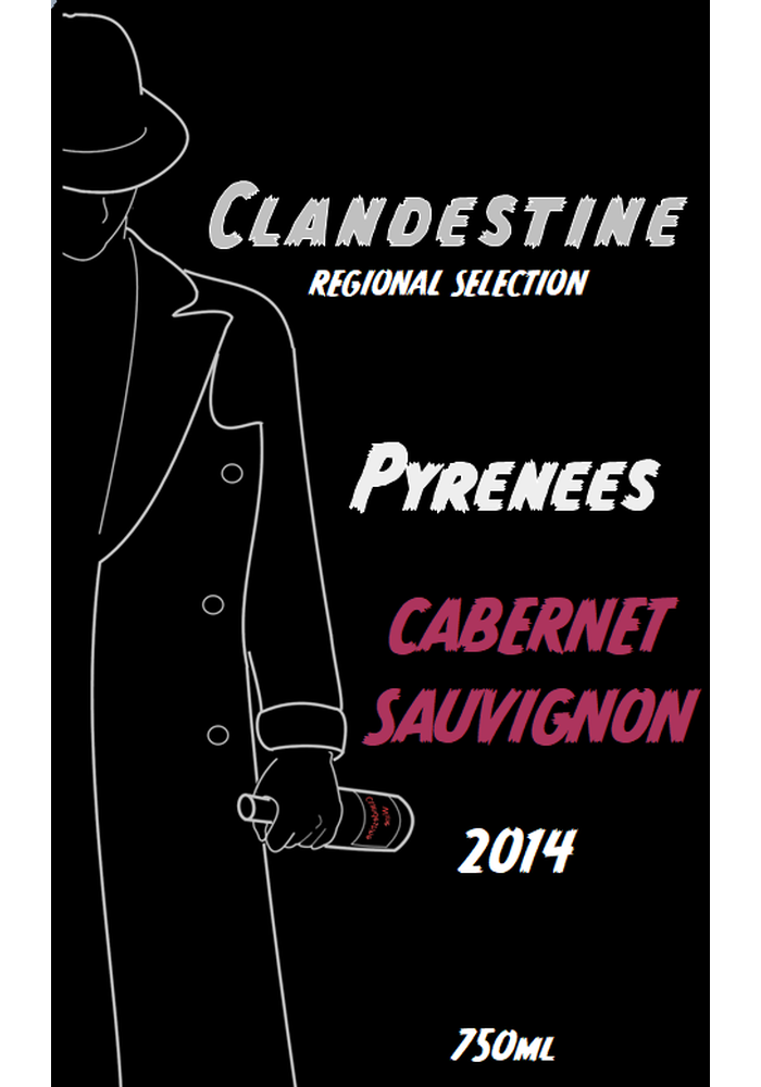 CLANDESTINE Pyrenees Cabernet Sauvignon