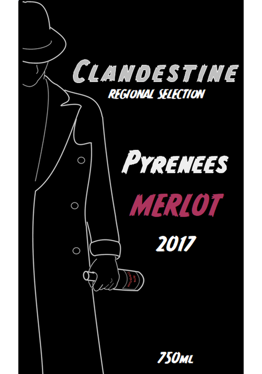 CLANDESTINE Pyrenees Merlot