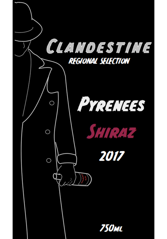 CLANDESTINE Pyrenees Shiraz
